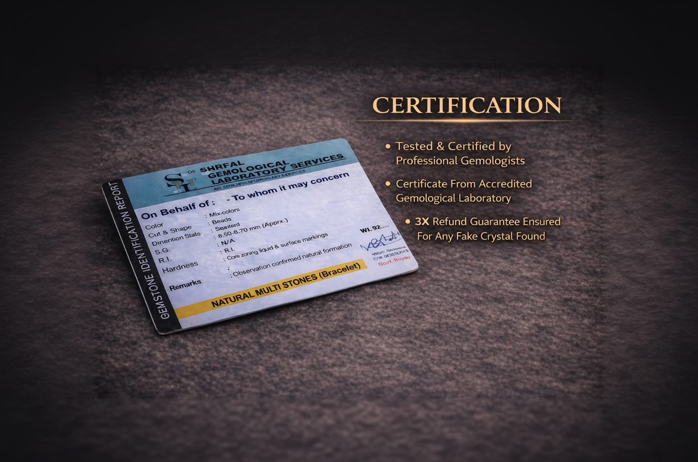 Gemzo Money Magnet Bracelet – 4 Powerful Crystals for Wealth & Success ( FREE COMBO )