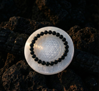 THE GEMZO Selenite Charging Plate – Crystal Cleansing & Energy Activation Tool