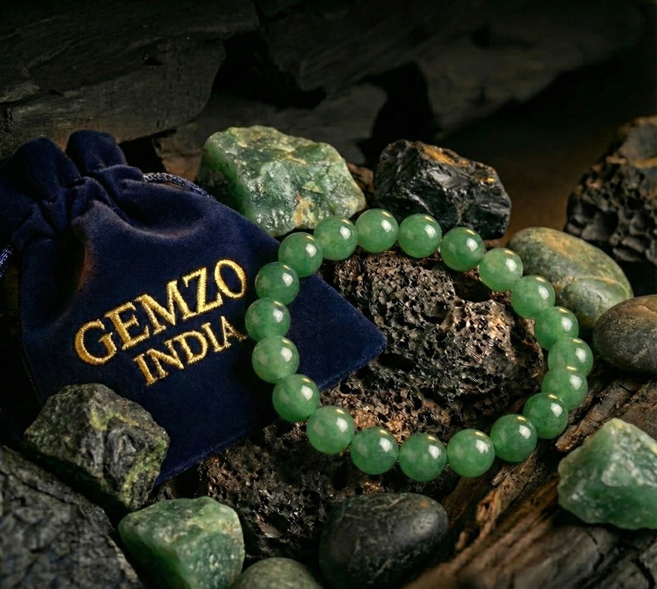 Gemzo Green Aventurine – Your Daily Luck & Money Attraction Stone